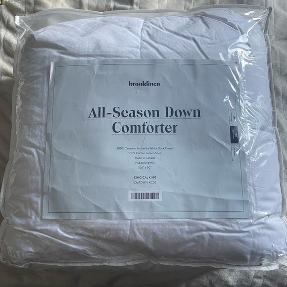 Brooklinen Down Comforter - Picture 1 of 2